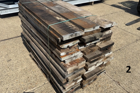 Aanbieding per pallet. Oud houten planken uit de havens!